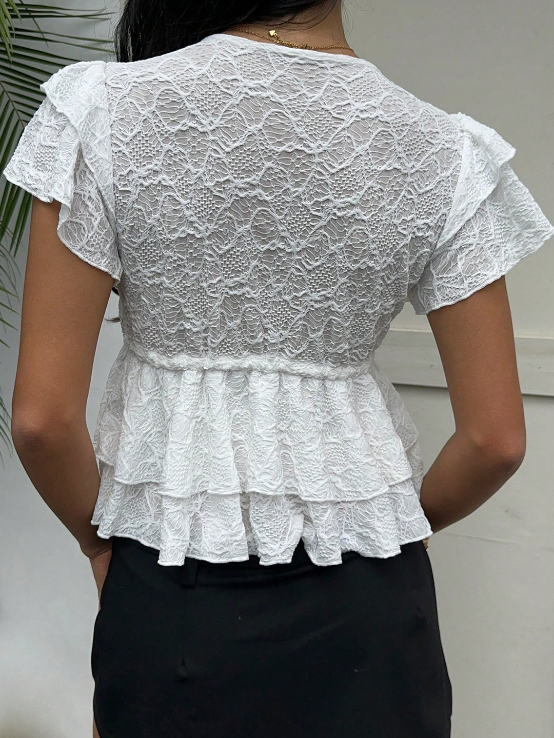 Top SHEIN, alb