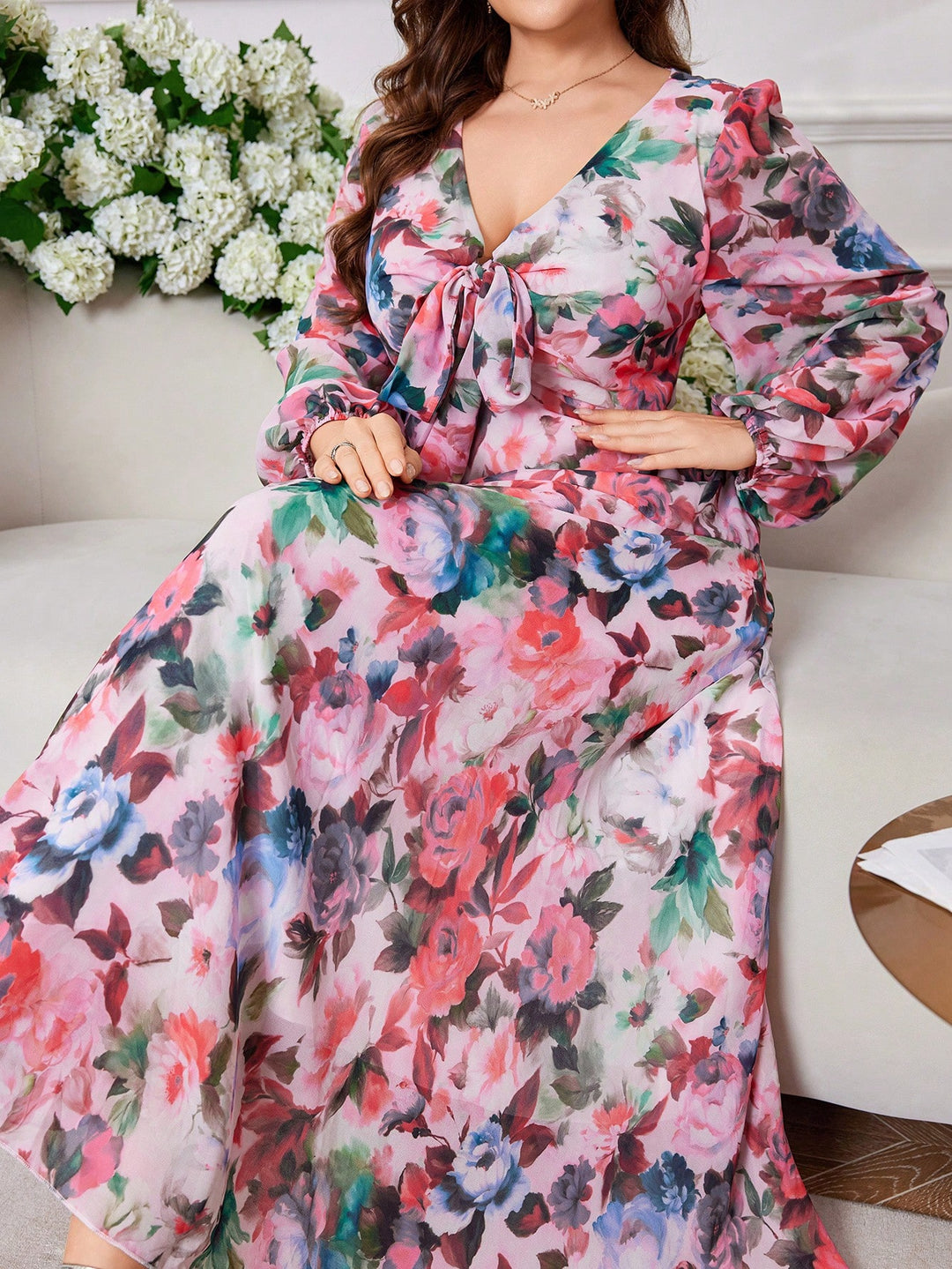 Rochie SHEIN, mix culori