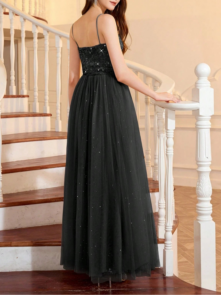 Rochie de ocazie SHEIN, negru