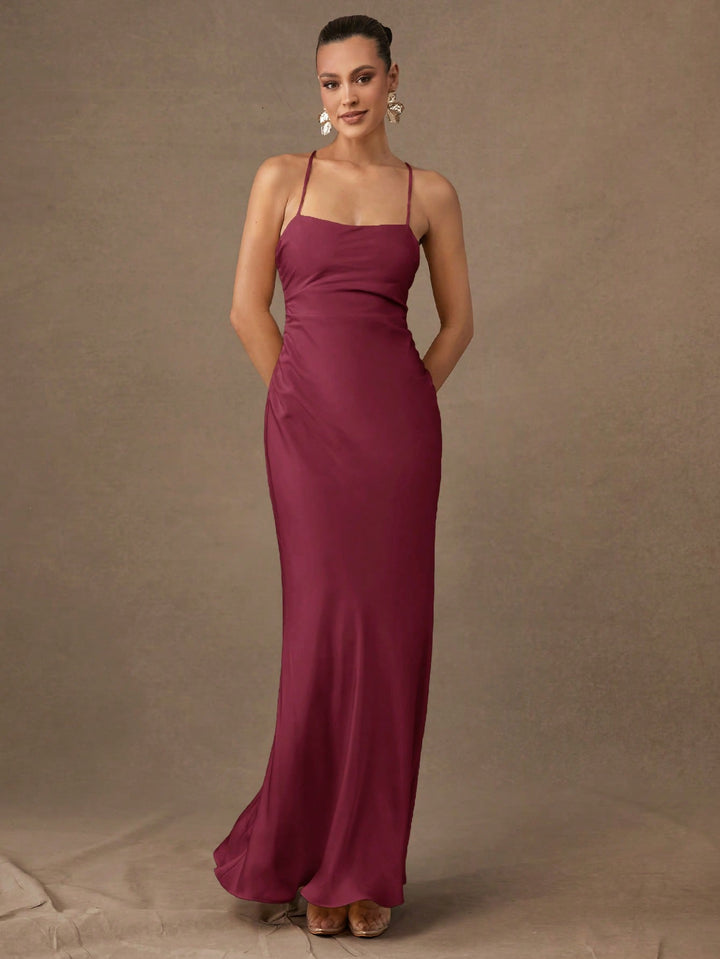 Rochie maxi SHEIN, roșu