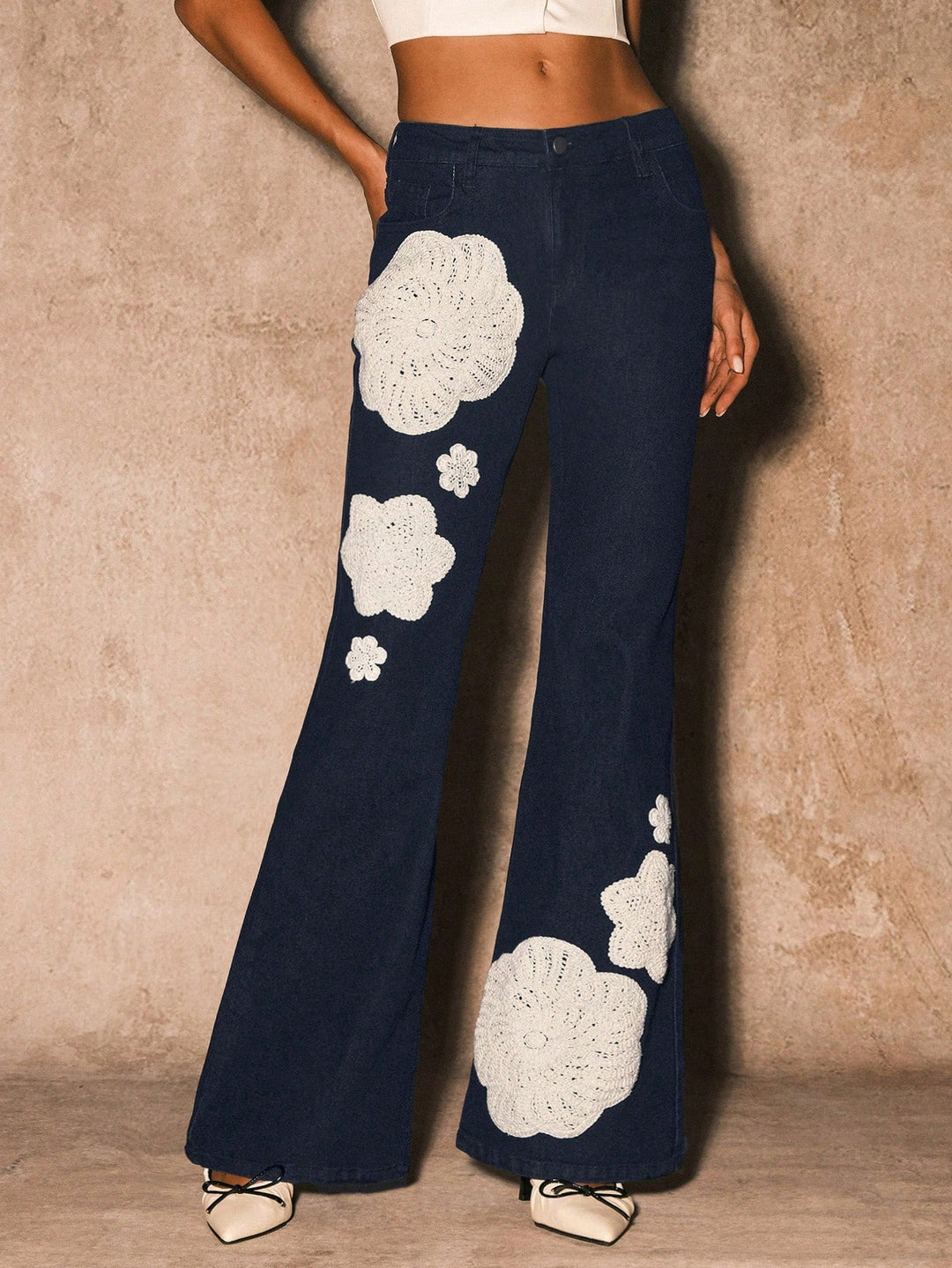 Jeans SHEIN, albastru