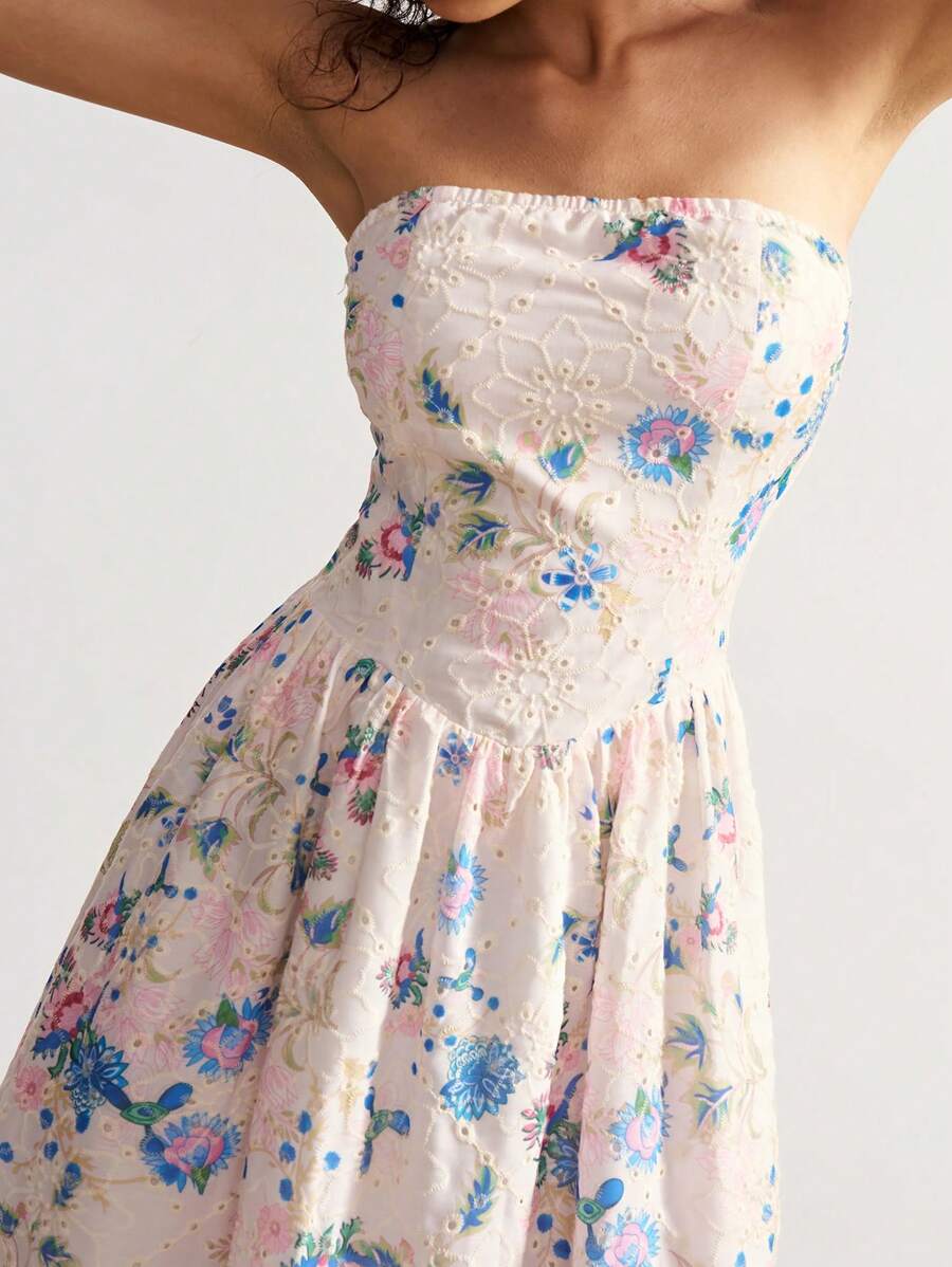 Rochie midi SHEIN, mix culori