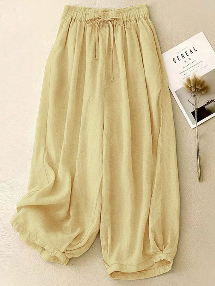 Pantaloni SHEIN, galben