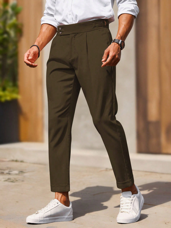 Pantaloni SHEIN, maro