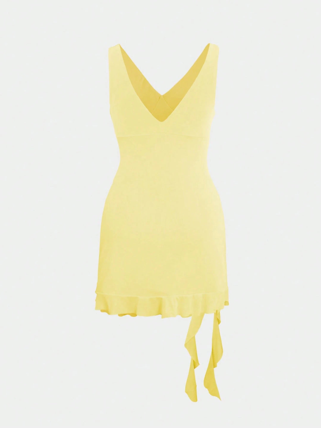 Rochie mini SHEIN, galben