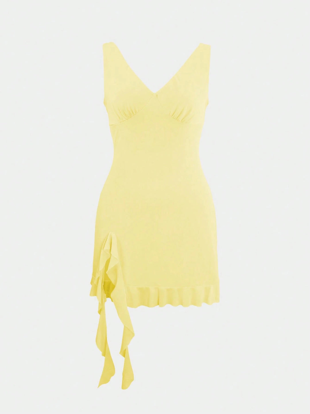 Rochie mini SHEIN, galben