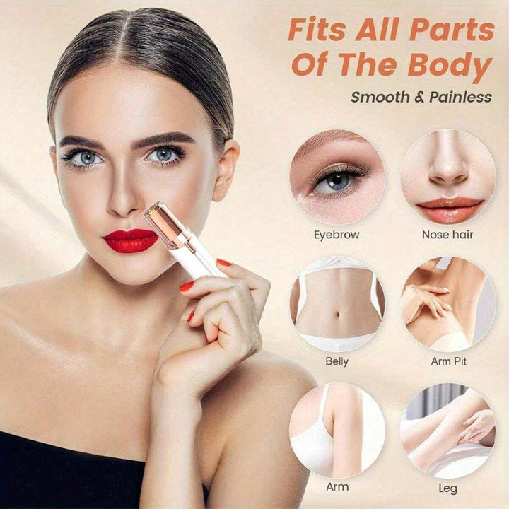 Epilator facial electric SHEIN, mix culori