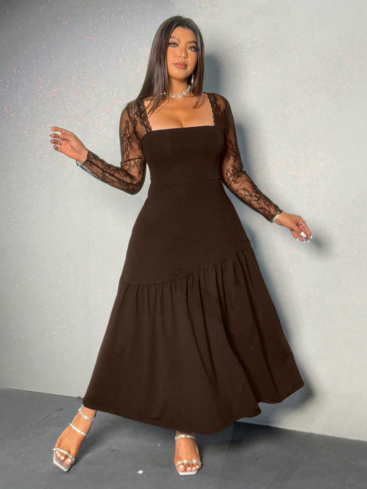 Rochie SHEIN, maro