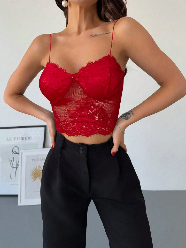 Top Shein, roșu