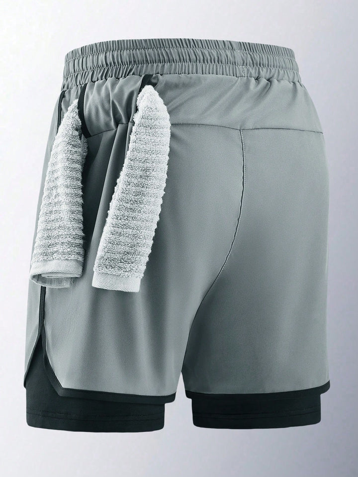 Pantaloni scurți SHEIN, gri
