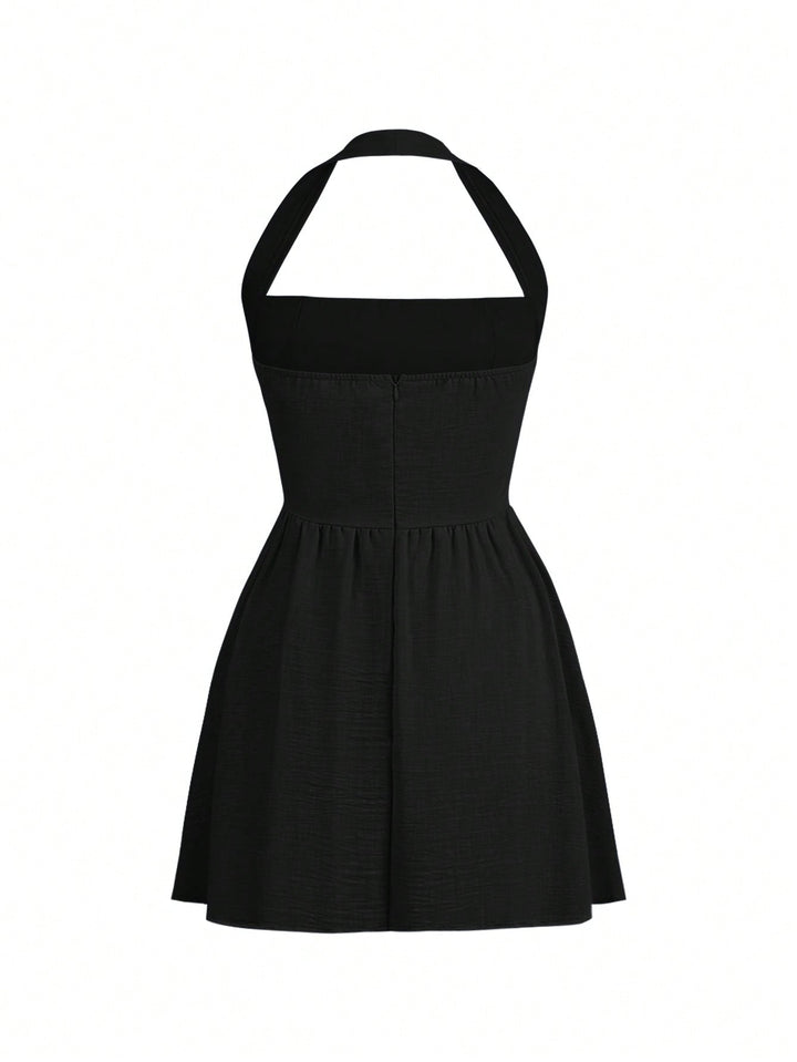 Rochie scurtă SHEIN, negru