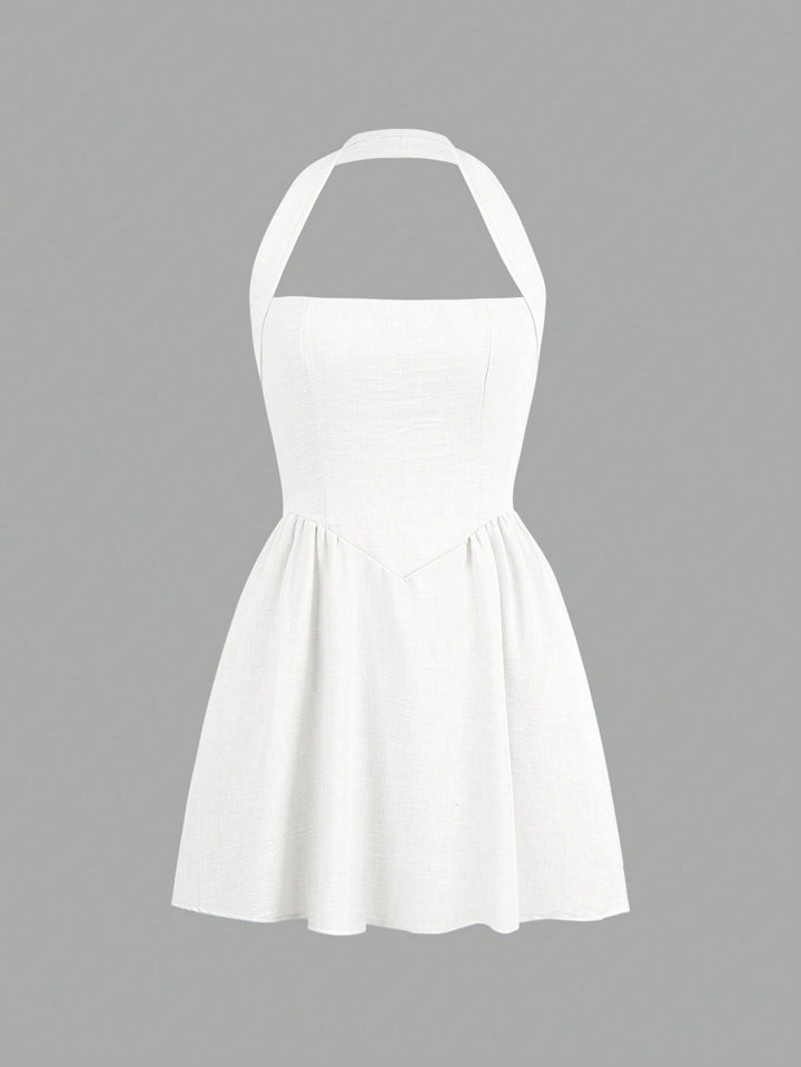 Rochie scurtă SHEIN, alb