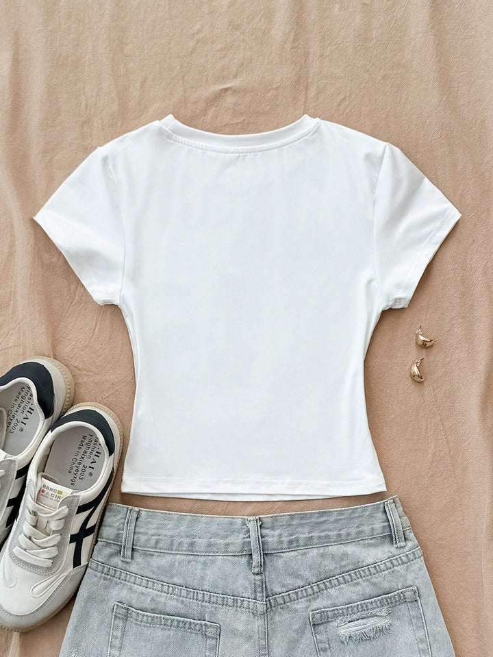 Tricou SHEIN, alb