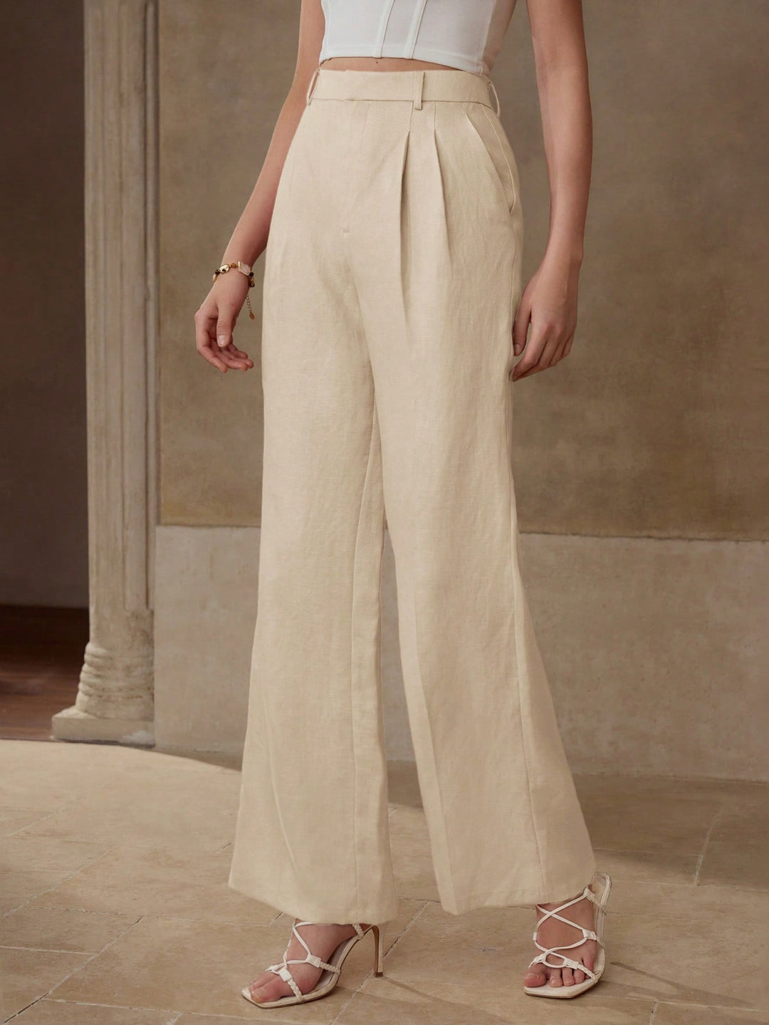 Pantalon SHEIN, bej