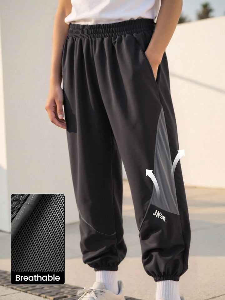 Pantaloni de trening SHEIN, gri