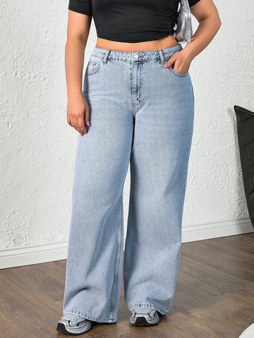 Jeans SHEIN, albastru