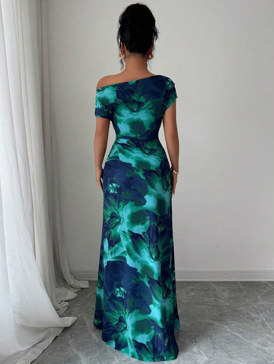 Rochie maxi SHEIN, mix culori