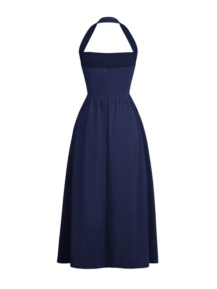 Rochie maxi SHEIN, albastru