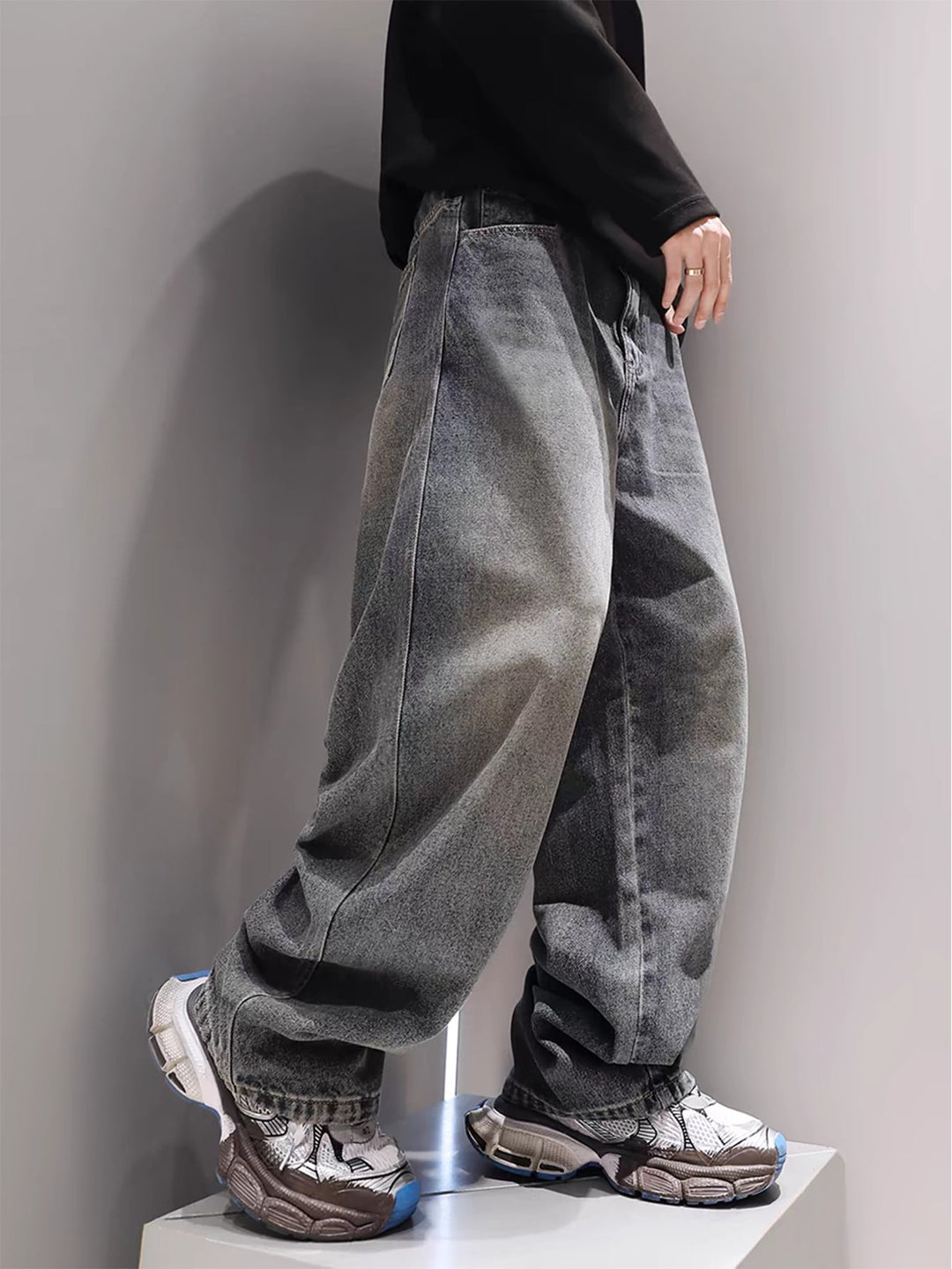 Jeans SHEIN, albastru