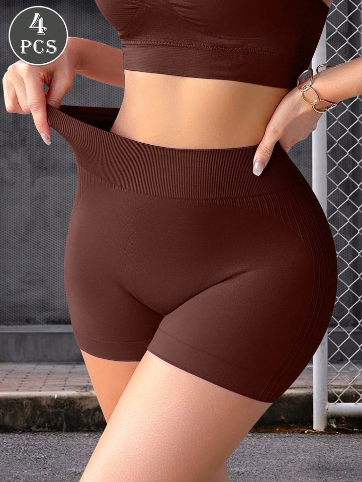 Set colanți scurți SHEIN, mix culori