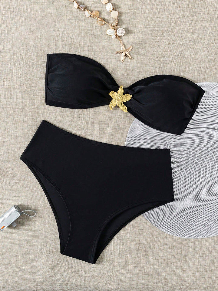Set bikini SHEIN, negru