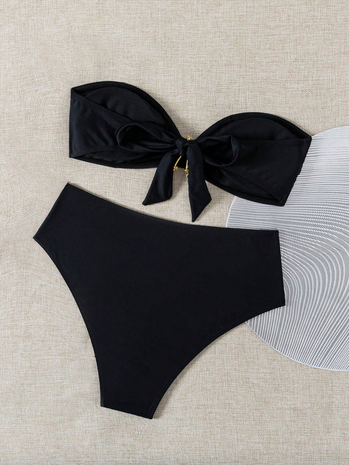Set bikini SHEIN, negru