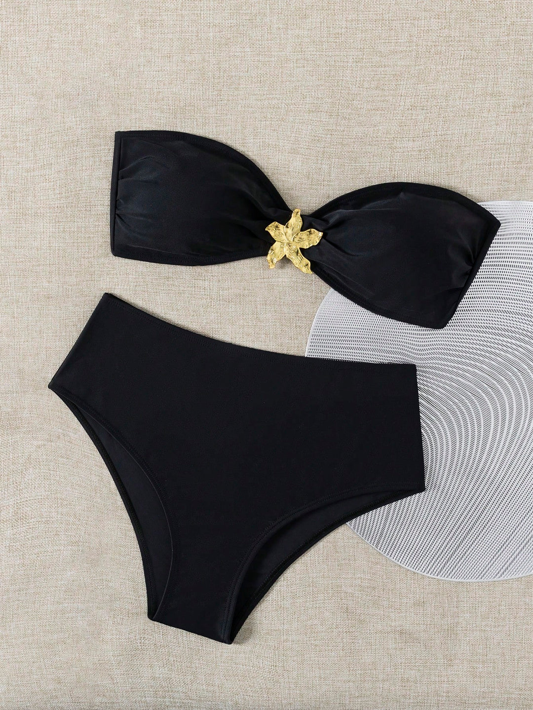 Set bikini SHEIN, negru