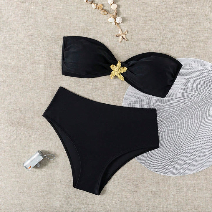 Set bikini SHEIN, negru