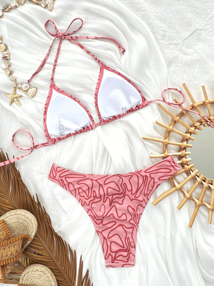 Costum de baie SHEIN, mix culori