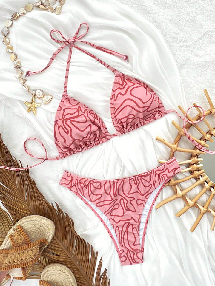 Costum de baie SHEIN, mix culori