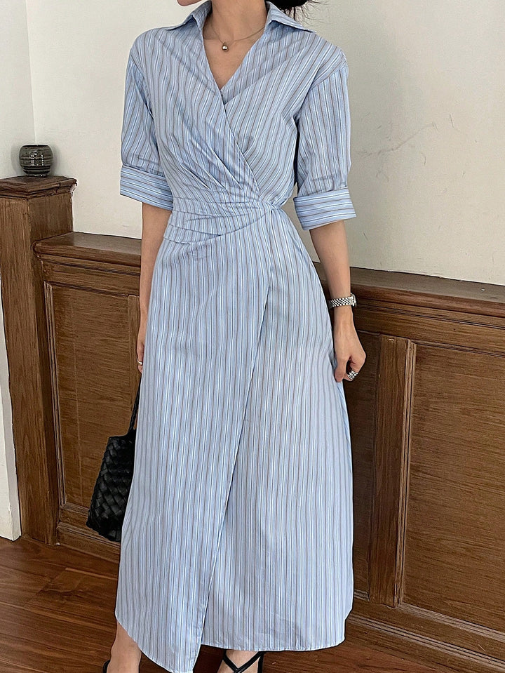 Rochie midi SHEIN, albastru