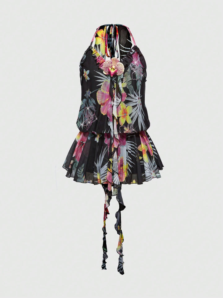 Rochie scurtă SHEIN, mix culori