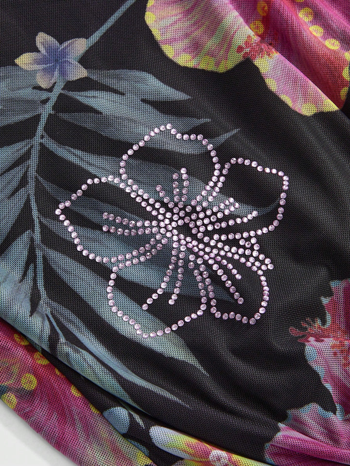 Rochie scurtă SHEIN, mix culori