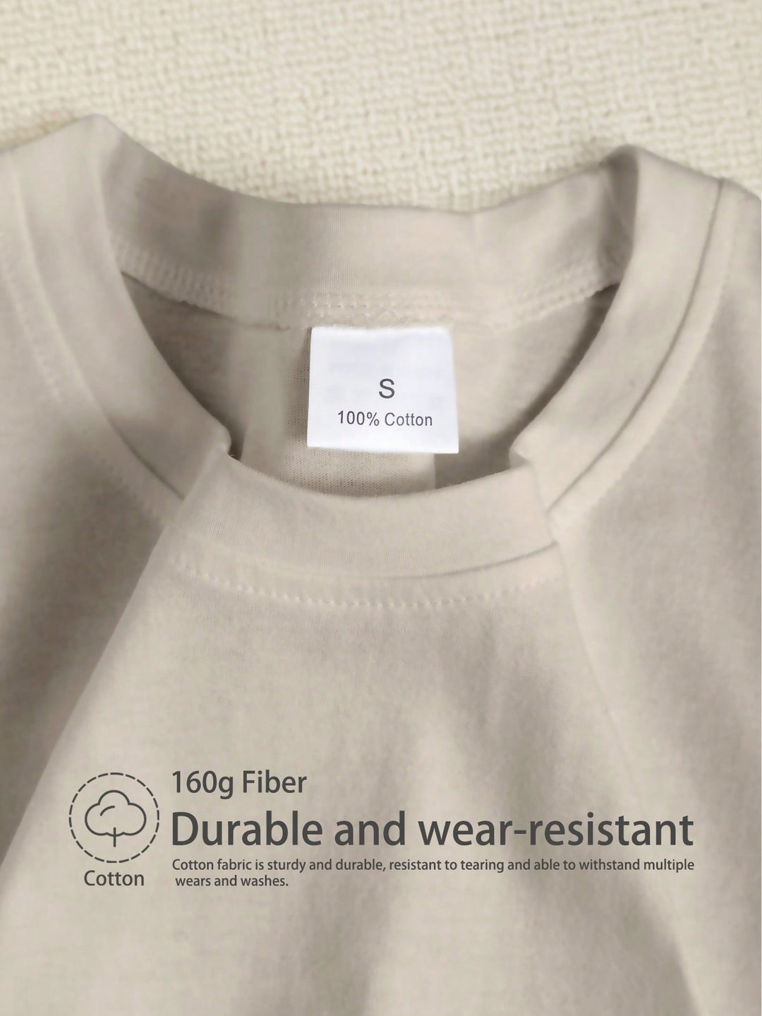 Tricou SHEIN, bej