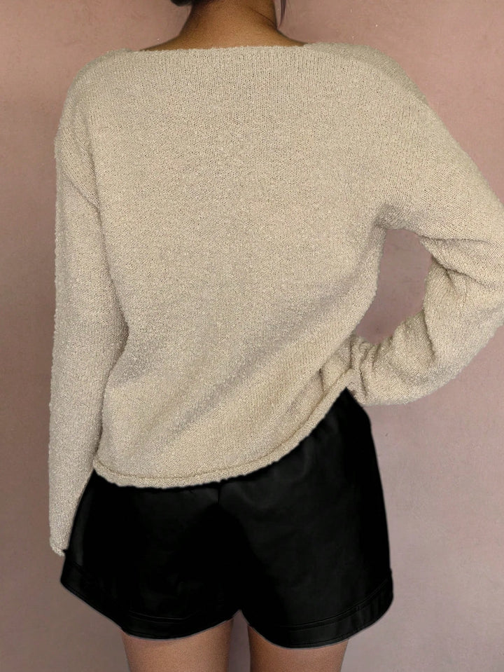 Top SHEIN, bej