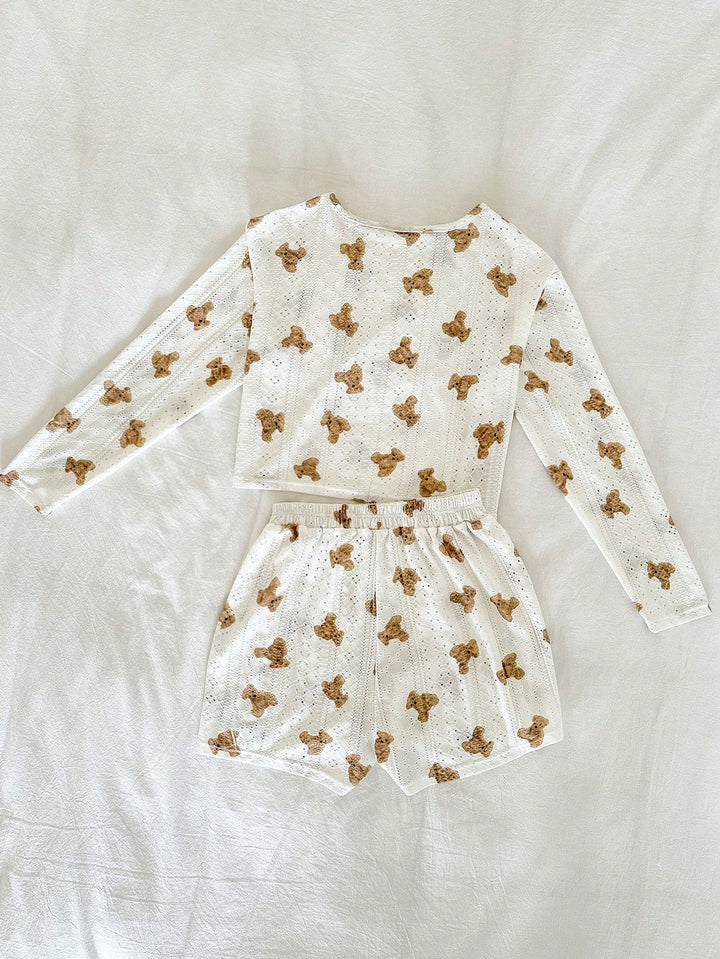 Compleu pijamale SHEIN, mix culori