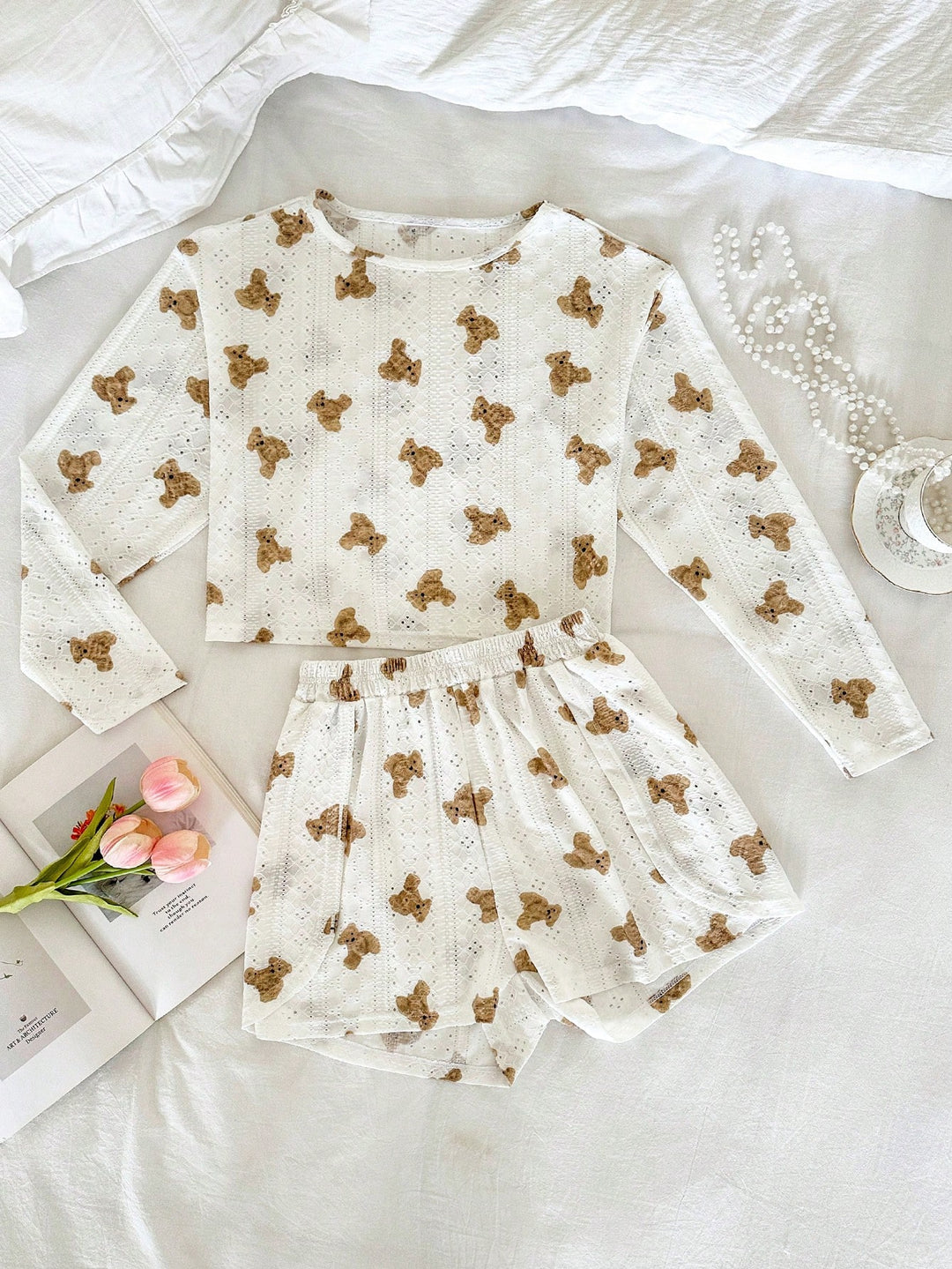 Compleu pijamale SHEIN, mix culori