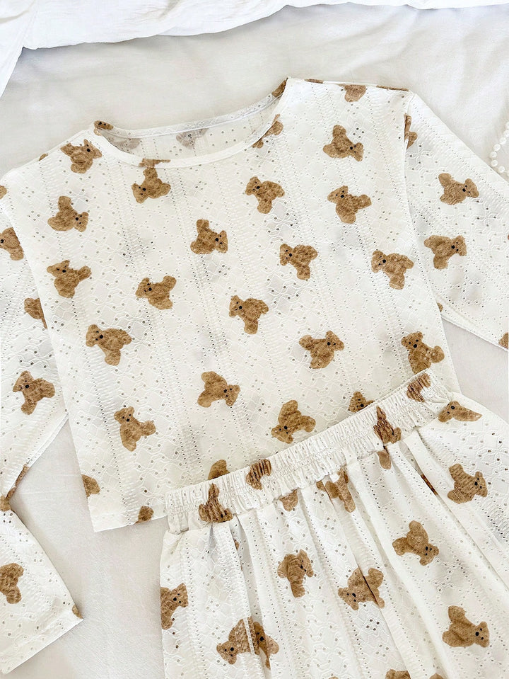 Compleu pijamale SHEIN, mix culori
