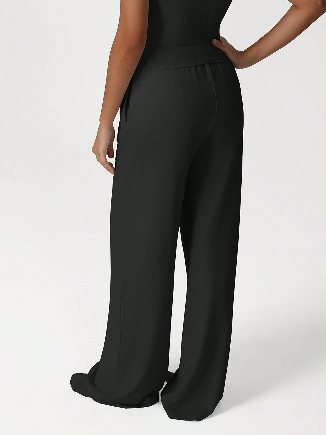 Pantaloni SHEIN, negru