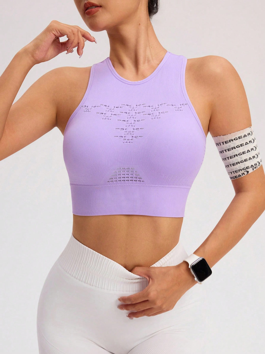 Bustieră sport SHEIN, mov