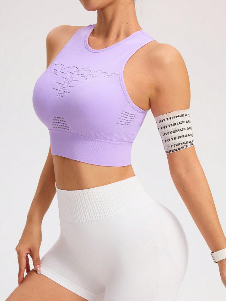 Bustieră sport SHEIN, mov