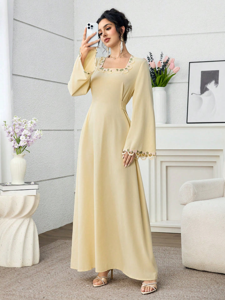 Rochie maxi SHEIN, galben