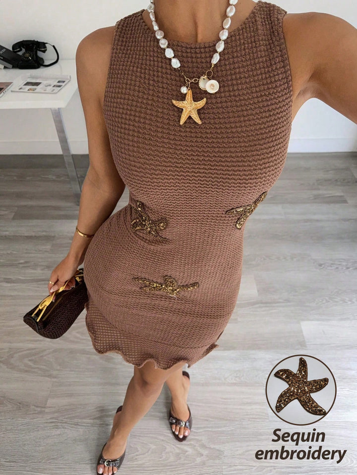 Rochie mini SHEIN, maro