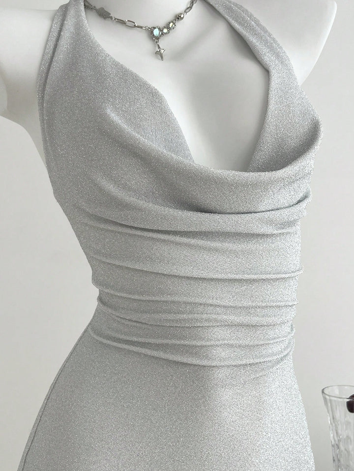Rochie mini SHEIN, alb