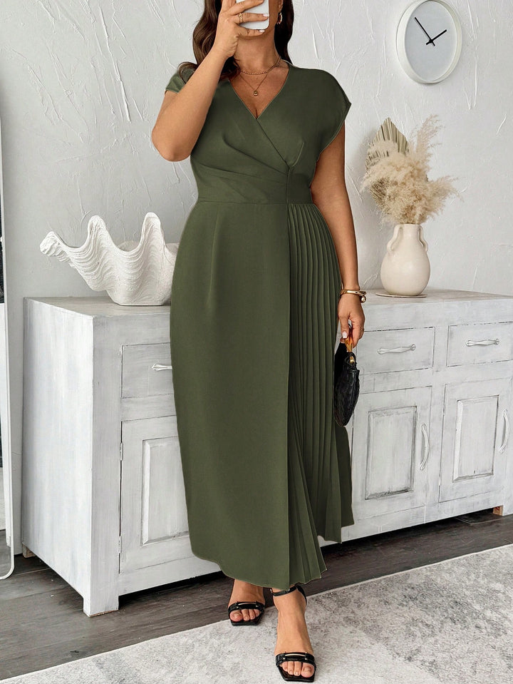 Rochie maxi SHEIN, verde