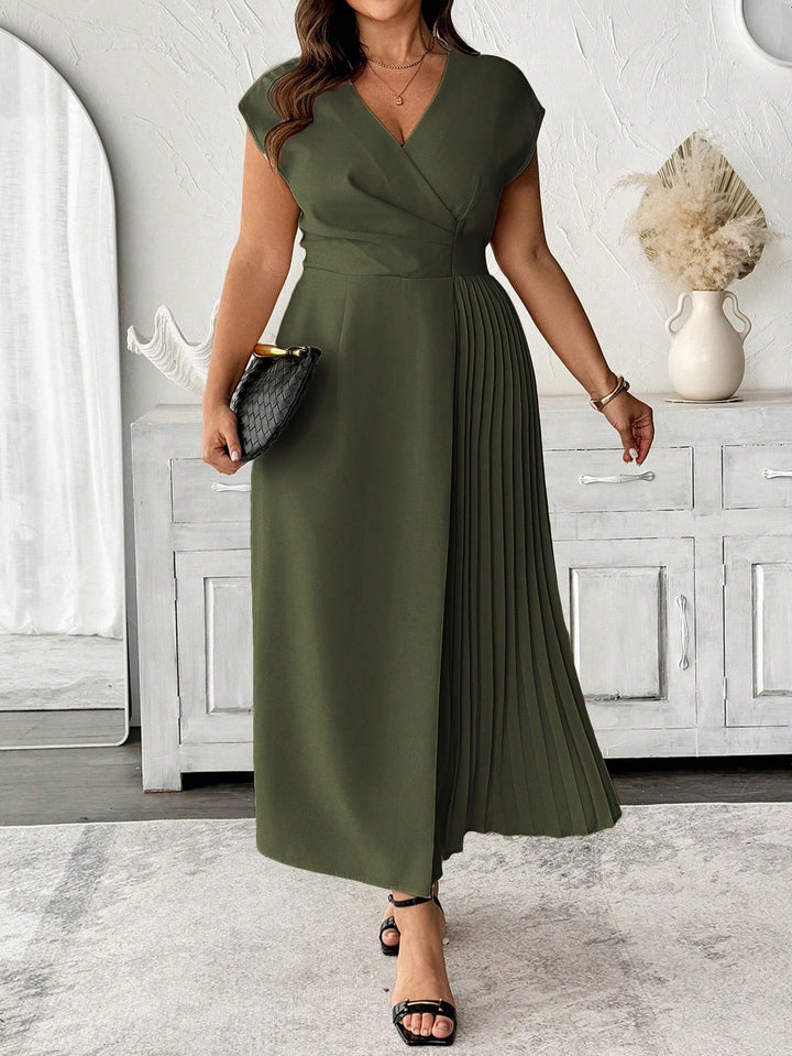 Rochie maxi SHEIN, verde