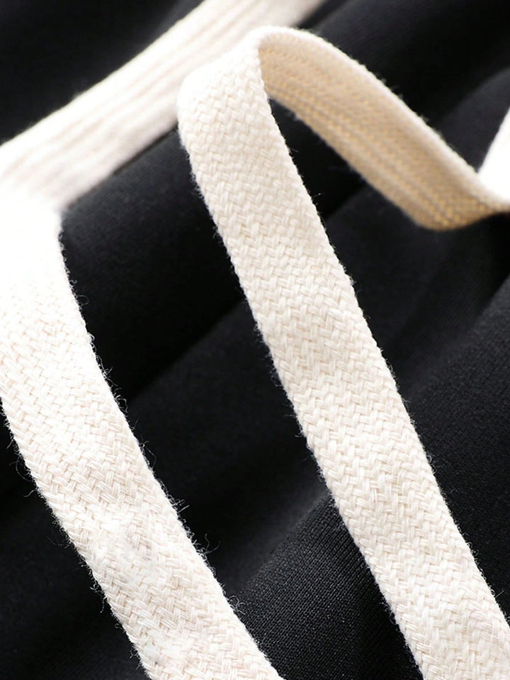 Pantaloni scurți SHEIN, negru