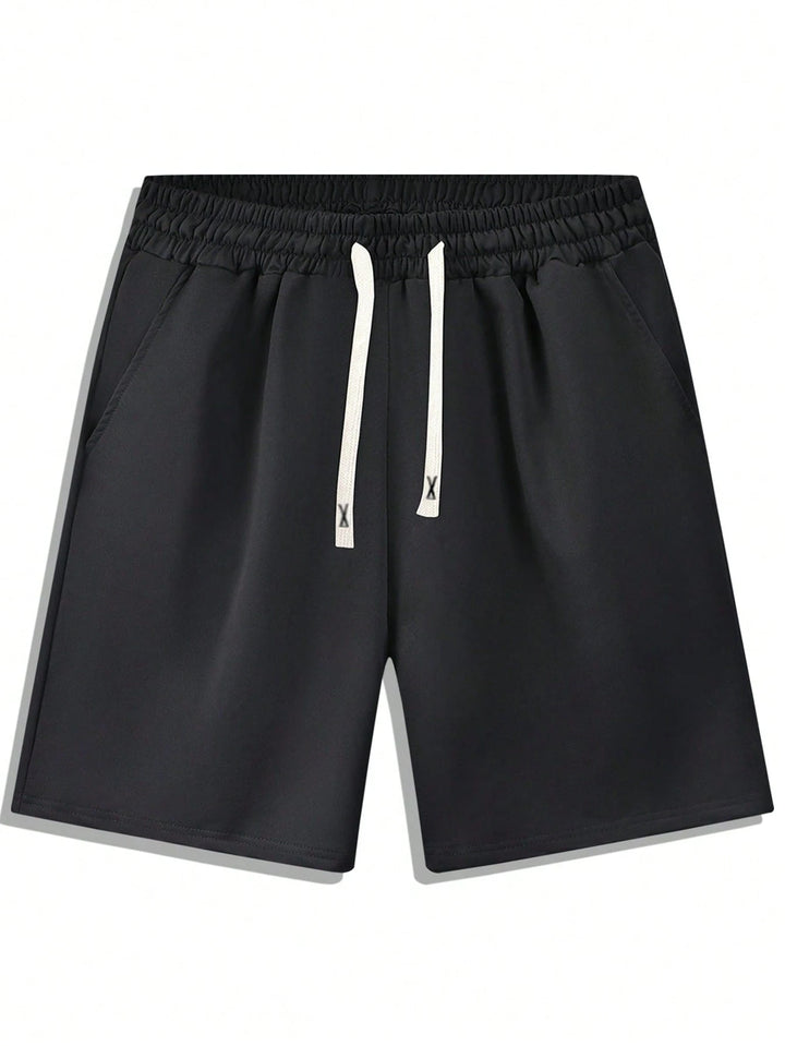 Pantaloni scurți SHEIN, negru