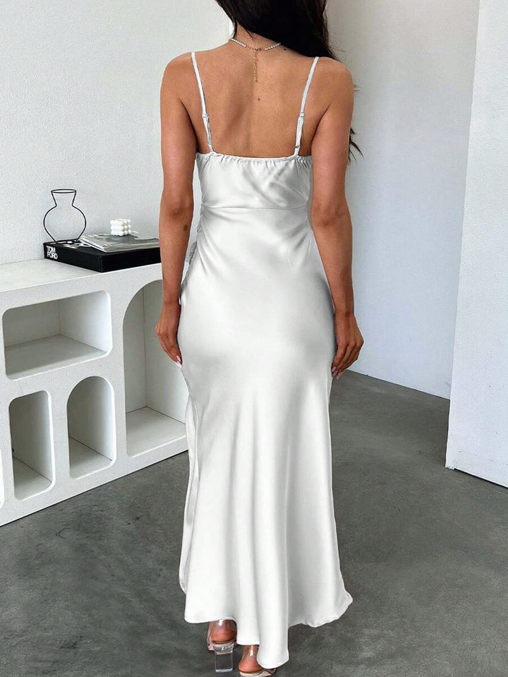 Rochie maxi SHEIN, alb