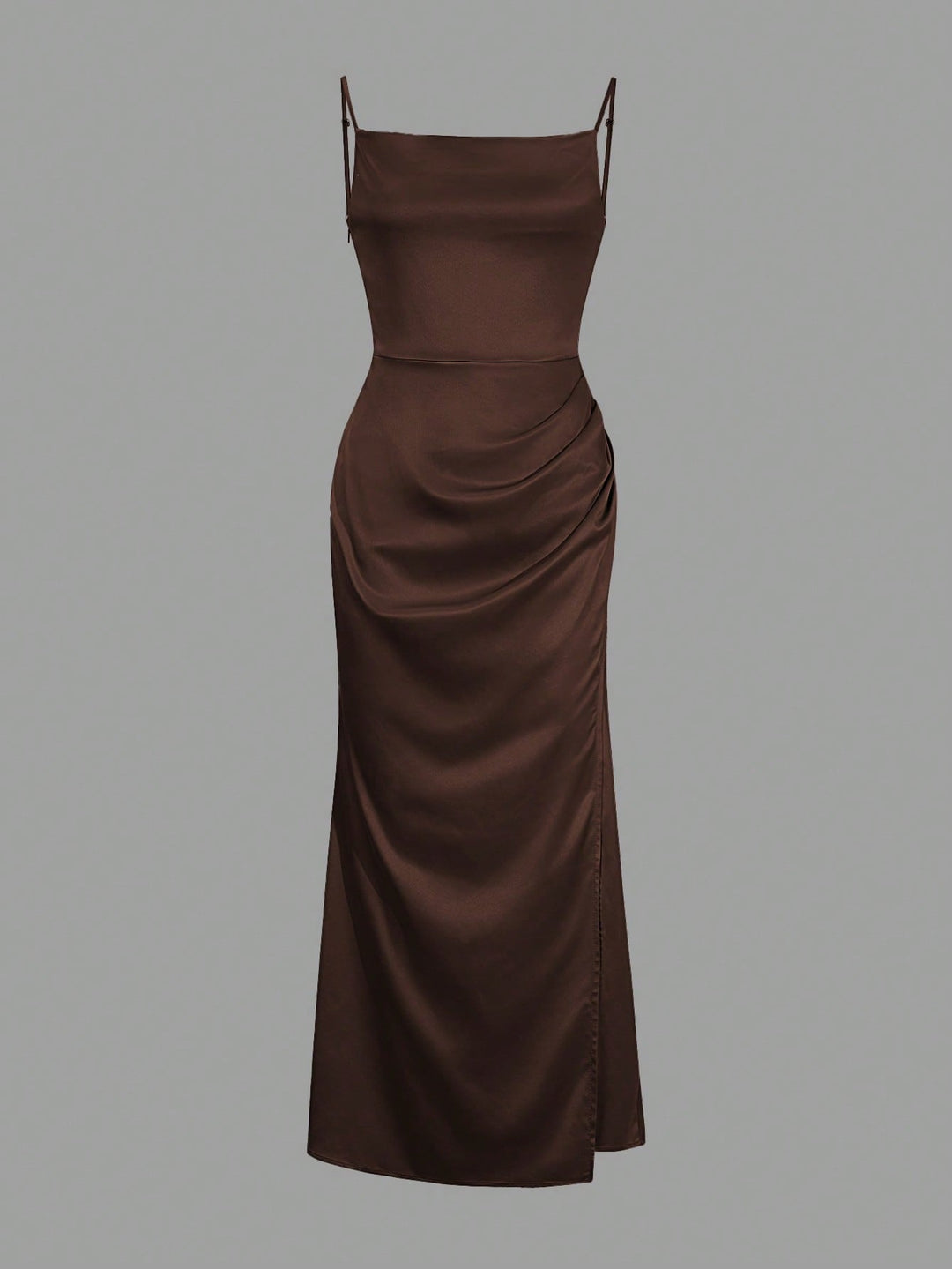 Rochie maxi SHEIN, maro